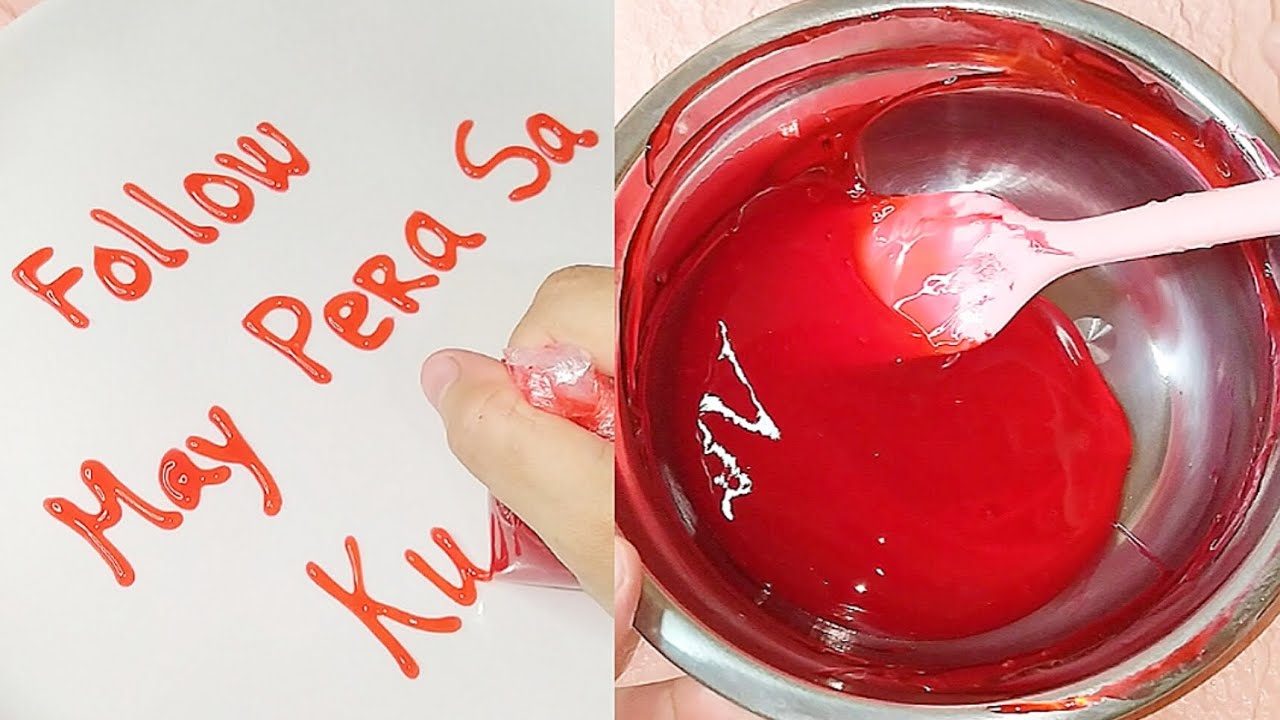 homemade piping gel for dedication cake YouTube