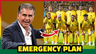 BOOM🔥 Carlos Queiroz DROPS Black Stars “EMERGENCY PLAN” Ahead of World Cup 🇬🇭