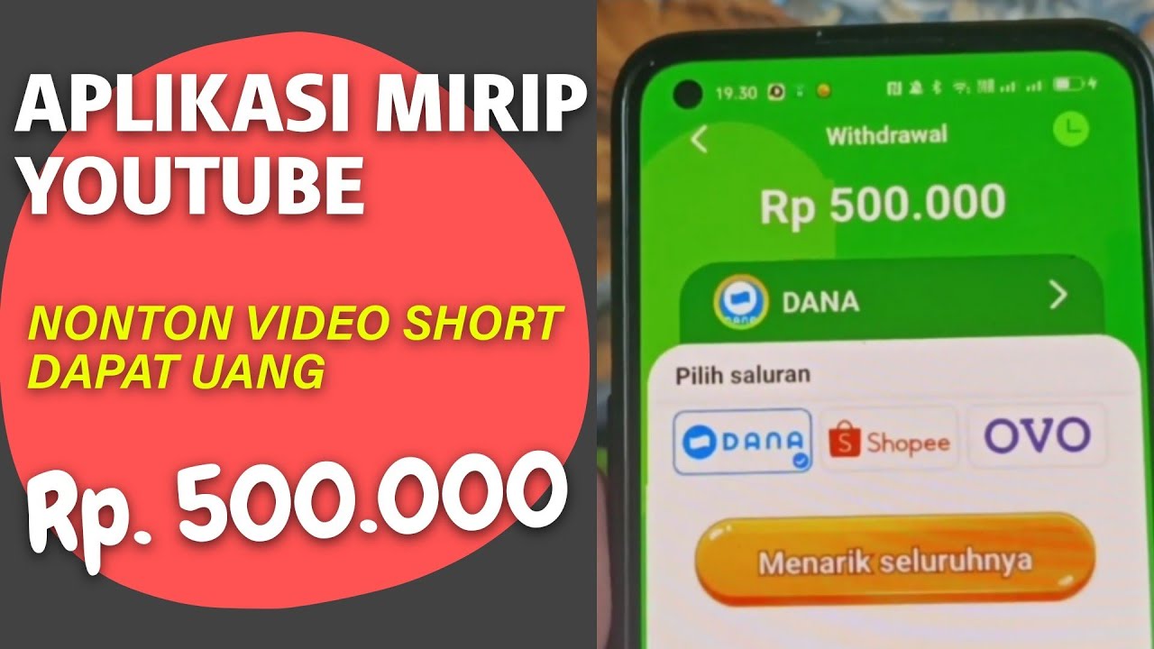 MIRIP YOUTUBE! Nonton Video Short Dibayar 20 Ribu (TERBUKTI MEMBAYAR) YouTube