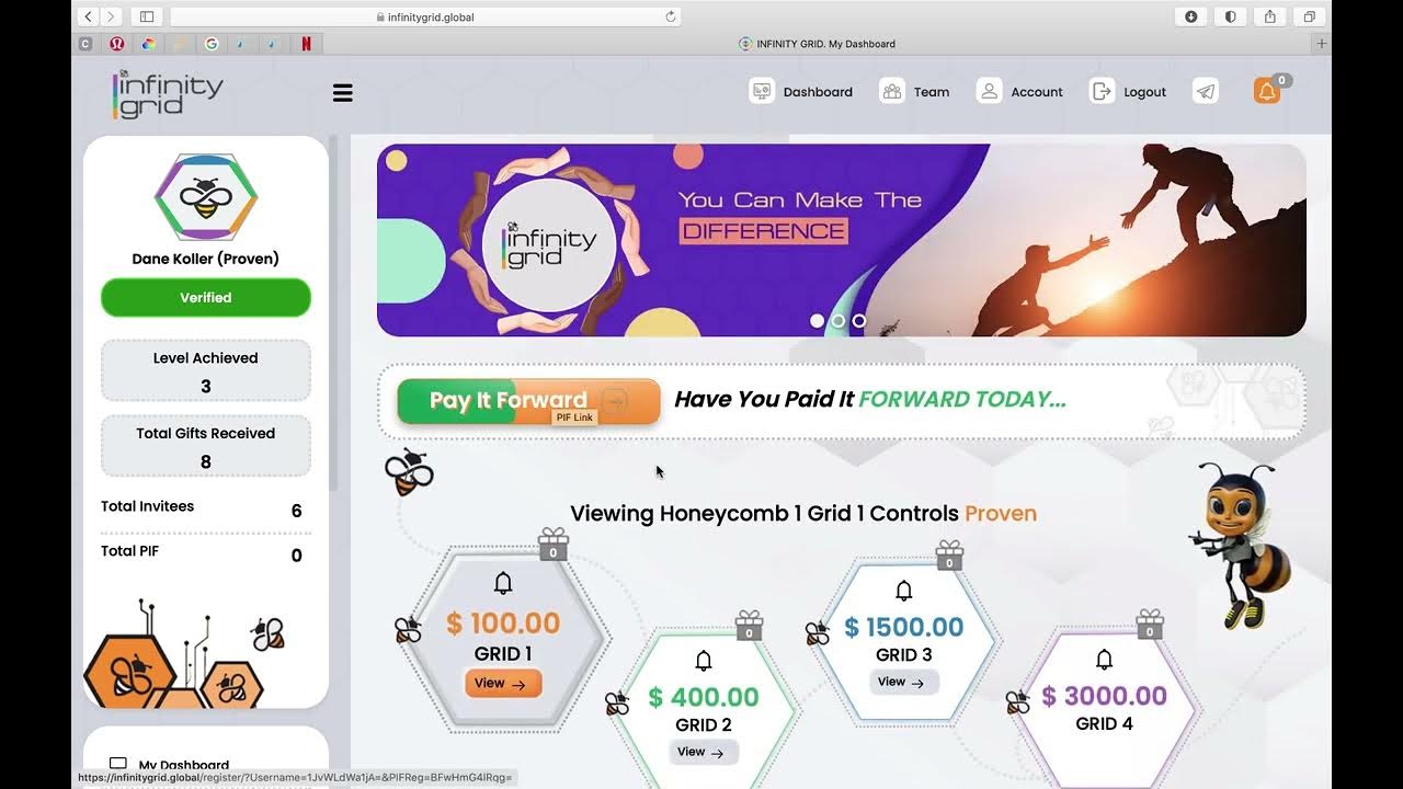 Infinity Grid Walkthrough the backoffice - YouTube