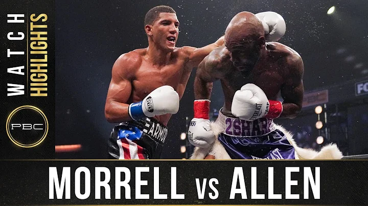 Morrell vs Allen HIGHLIGHTS: August 8, 2020 | PBC ...