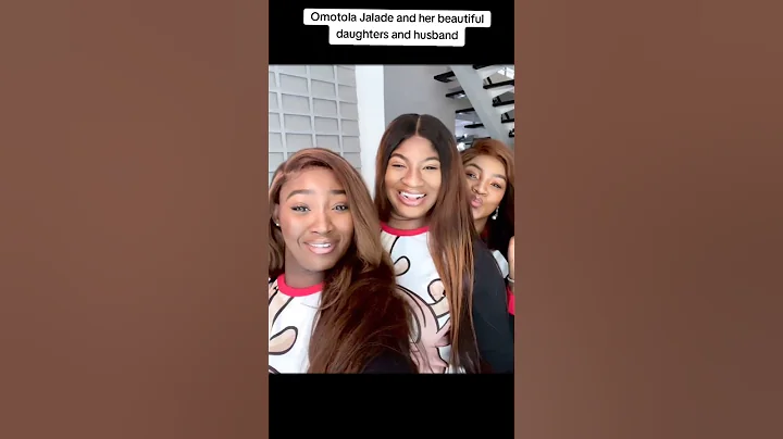 See Omotola Jalade and her beautiful Daughters. The resemblance is 100\100