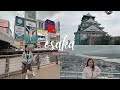 osaka 🇯🇵 | episode 4: osaka castle, tsutenkaku tower, den den town, dog cafe, house of minalima