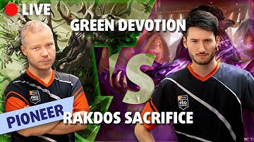 Feature Match Live | Pioneer | Green Devotion Vs Rakdos Sacrifice