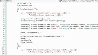 CONECTAR ORACLE Y C# EN VISUAL STUDIO 2010