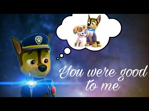 {chase x skye tribute} you were good to me For my love @NightSkye213 💙🐾💖