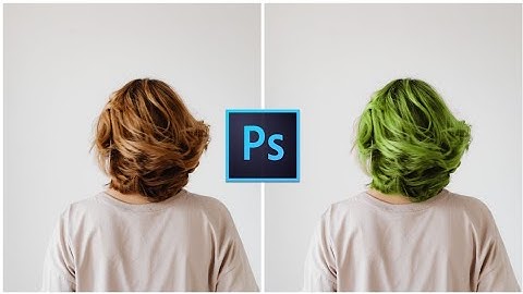 How to Easily Change Hair Color in Photoshop | Photoshop Tutorial