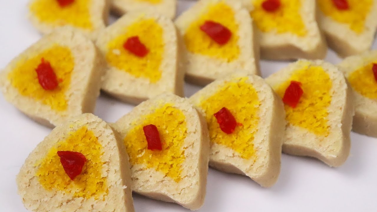 2 चीजों से बिना मावा बिना मिल्क पाउडर के बनाए टेस्टी डिजाइनदार मिठाई Mithai Recipe without mava