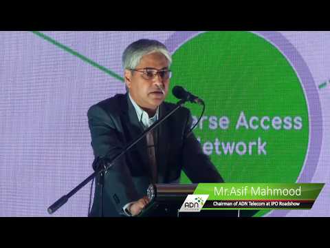 IPO Roadshow Speech by Mr. Asif Mahmood | Chairman of ADN Telecom Limited - video from ADN Telecom