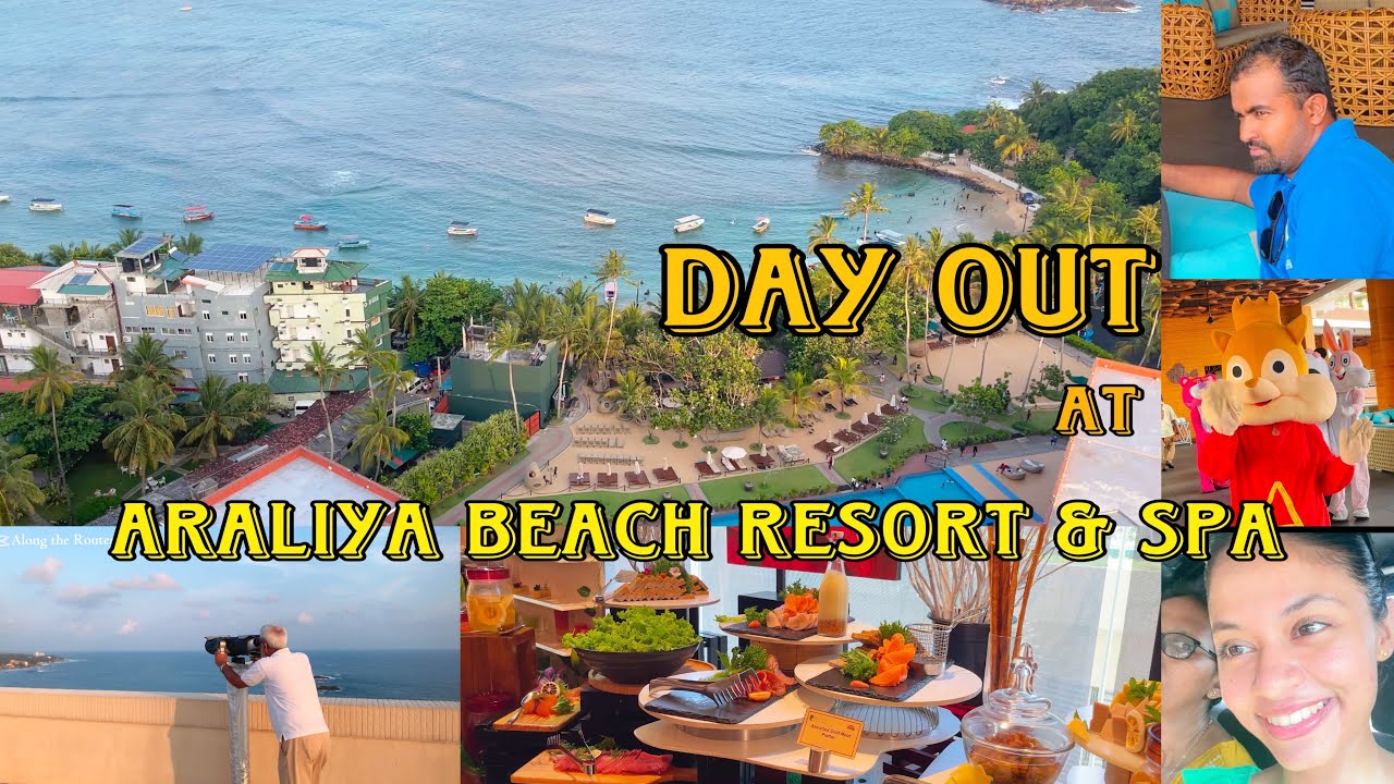 කාලෙකින් ගියපු family day out එක😍 | Araliya Beach Resort & Spa, Unawatuna | Experience එක worth ද?🤔