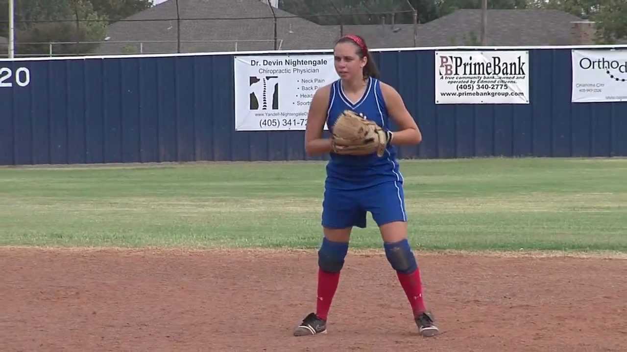 Kaity Kokojan 2013 Softball Recruit Waukomis (OK) Middle Infielder