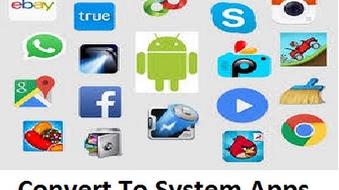 How to convert any app into system app