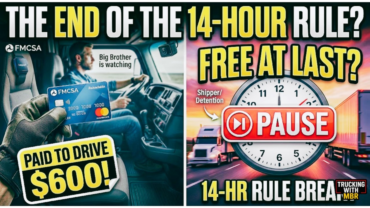 FMCSA is Paying $600 to Rewrite the HOS Rulebook (18 Drivers Needed)