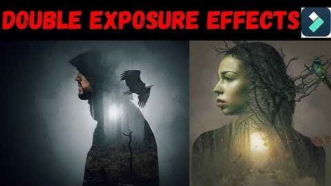 Beautiful Double exposure Effect ||Wondershare FilmoraX|| Video editing tutorial|| One Solution||