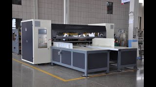 #Shorts Honeycomb cardboard-Fully Automatic Vertical horizontal cutting   Machine  #Xinyu #Diace