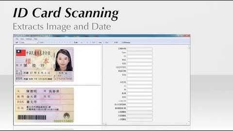 ID Card Scanning Library