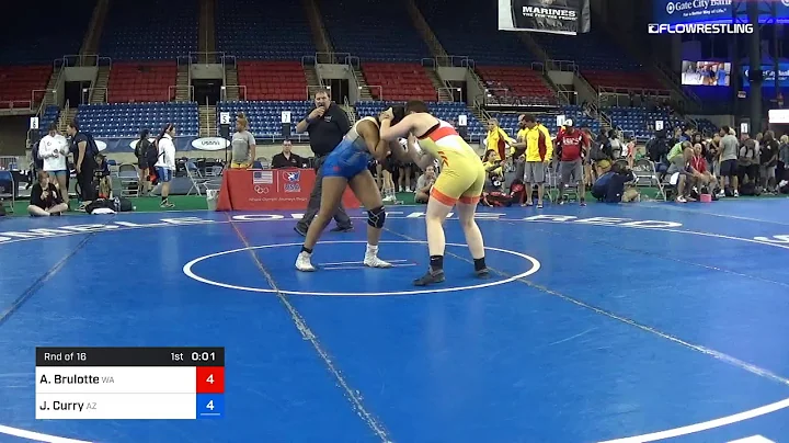 164 Lbs Rnd Of 16 Alice Brulotte Washington Vs Jen...