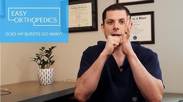 Does hip bursitis go away?