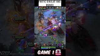 FNATIC ginulat ang mundo ng lower bracket! #dota2 #shorts
