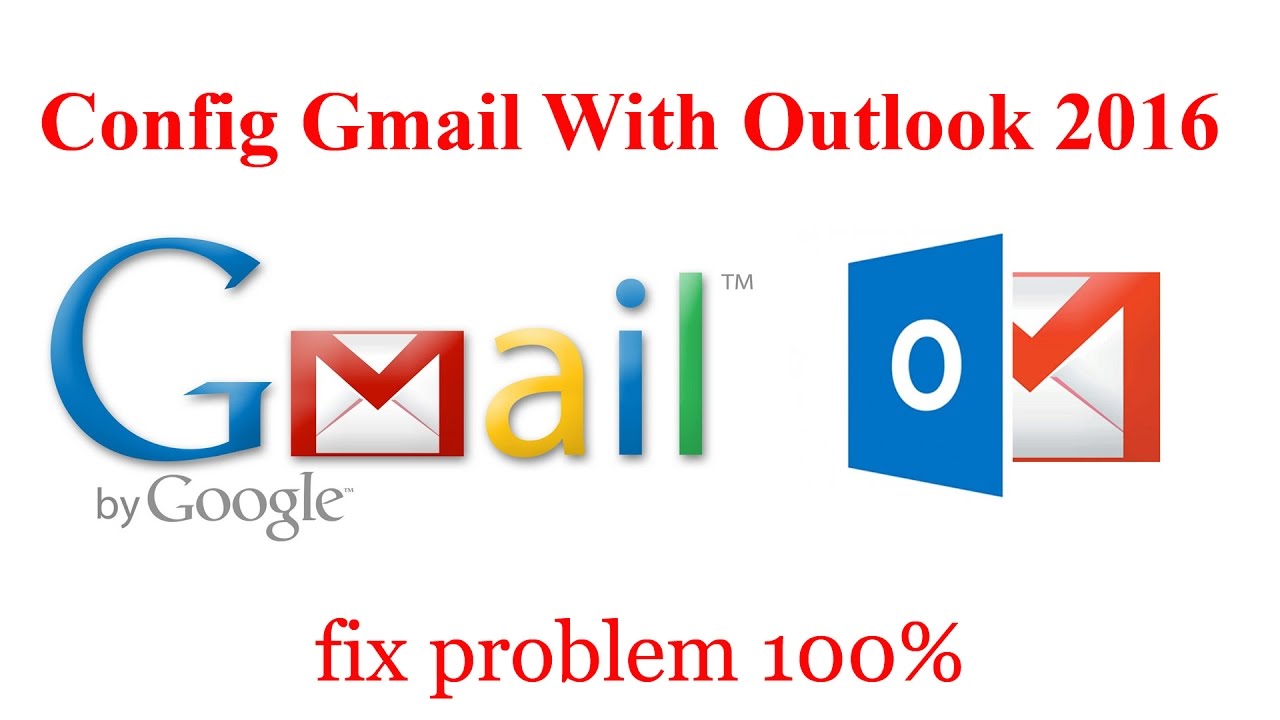 gmail opsætning outlook 2016 email