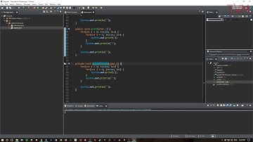 Java Tutorial - Public and Private (COMP 202)