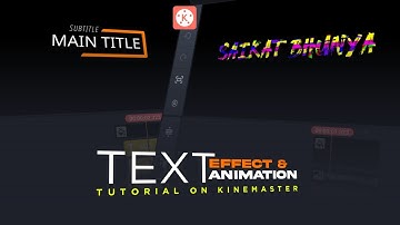 Text animation in kinemaster | kinemaster tutorial
