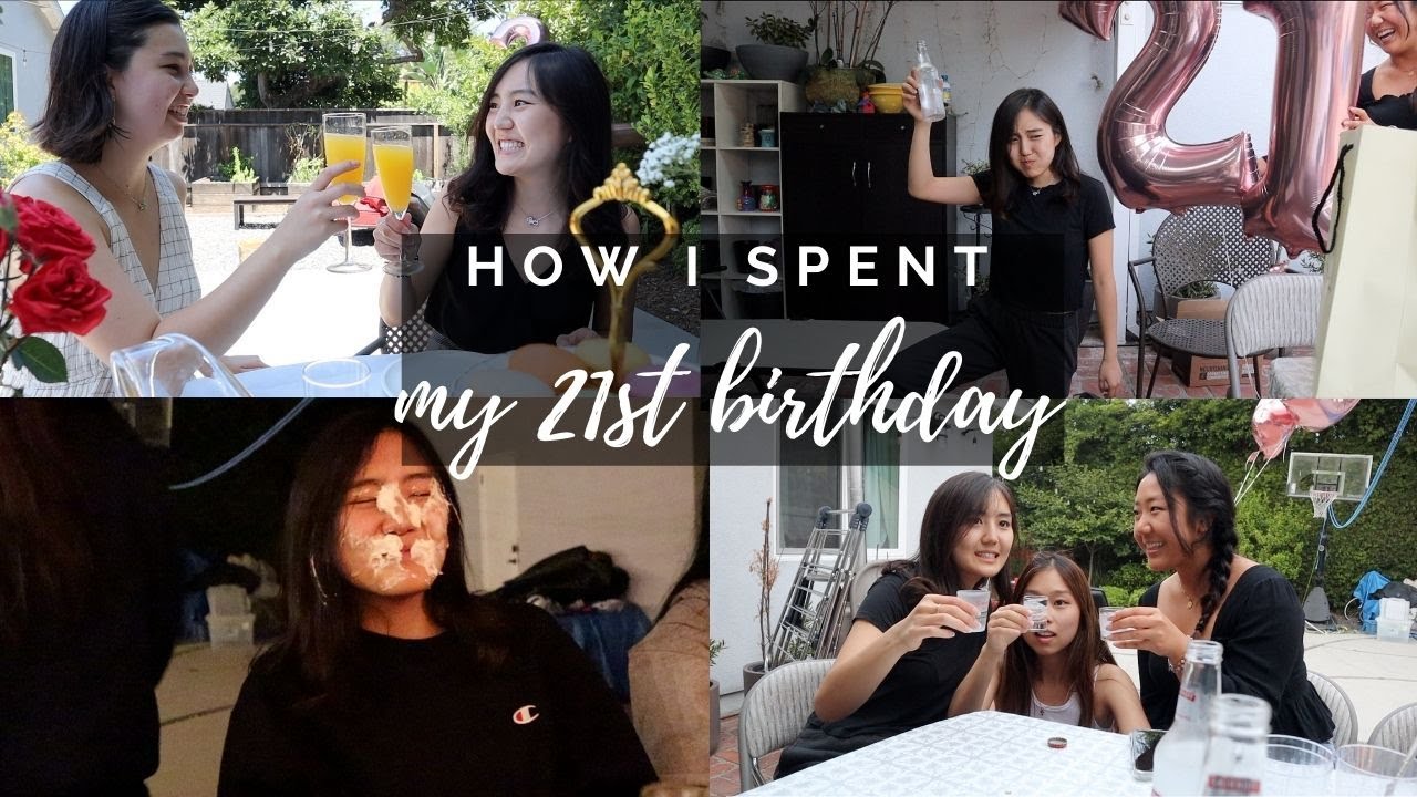 how I spent my 21st birthday *in quarantine* - YouTube