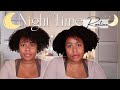Stretching my Type 4 Natural Hair.... My Current Night Time Hai Routine | Minerva Joy