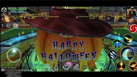 Greeting Deborah Last Npc - Happy Halloween 👻 🎃 | Avabel Online MMORPG | Android Gameplay