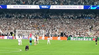 Real Madrid comeback vs. Bayern I Joselu 2 goals in 3 minutes I Champions League semi-final May 2024