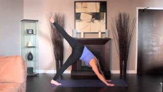 Yoga Pose - Three Legged Dog Left