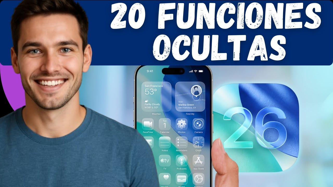 iOS 26: 20 Funciones Ocultas que Apple No Anunció (Edición 2026) - YouTube