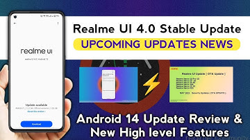 Realme UI 4.0 stable Update Upcoming on Realme Narzo devices | Realme Android 14 update Features