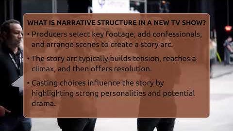 What Is Narrative Structure In A New TV Show? - The Reality Radar