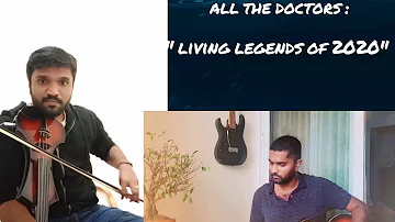 Vellai pookal Instrumental | Tribute to Doctors & Nurses | Frontline Warriors of 2020