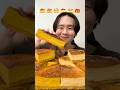 秋のバスクチーズケーキ🧀#cheesecake #asmr #mukbang #大食い