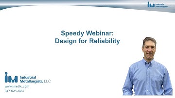Design for Reliability  - webinar recording announcement