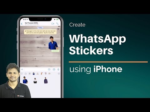 Procedure to make stickers in whatsapp using ios devices (iphone/ipad) if you are an android user looking for the tutorial then please check this video: http...