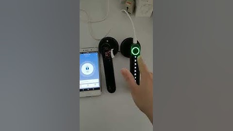 Tuya Smart Bluetooth Fingerprint Door Lock PST-S1 Add into Bluetooth Gateway Second Step