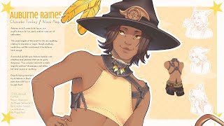 [Speedpaint] Commission Example: REFERENCE SHEET
