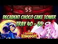 Decadent Choco Cake Tower Tray 40 - 55 Best Teams Guide I Cookie Run Kingdom