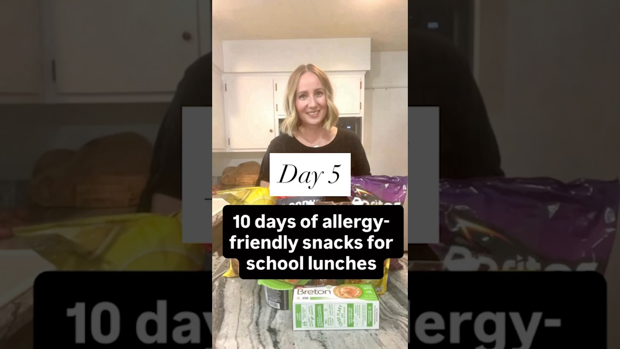 Day 5: Allergy Friendly Lunch Snacks 🍎 ✏️