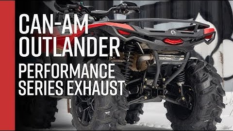 CAN-AM OUTLANDER 700 // MBRP 5" Performance Series Slip-On Exhaust