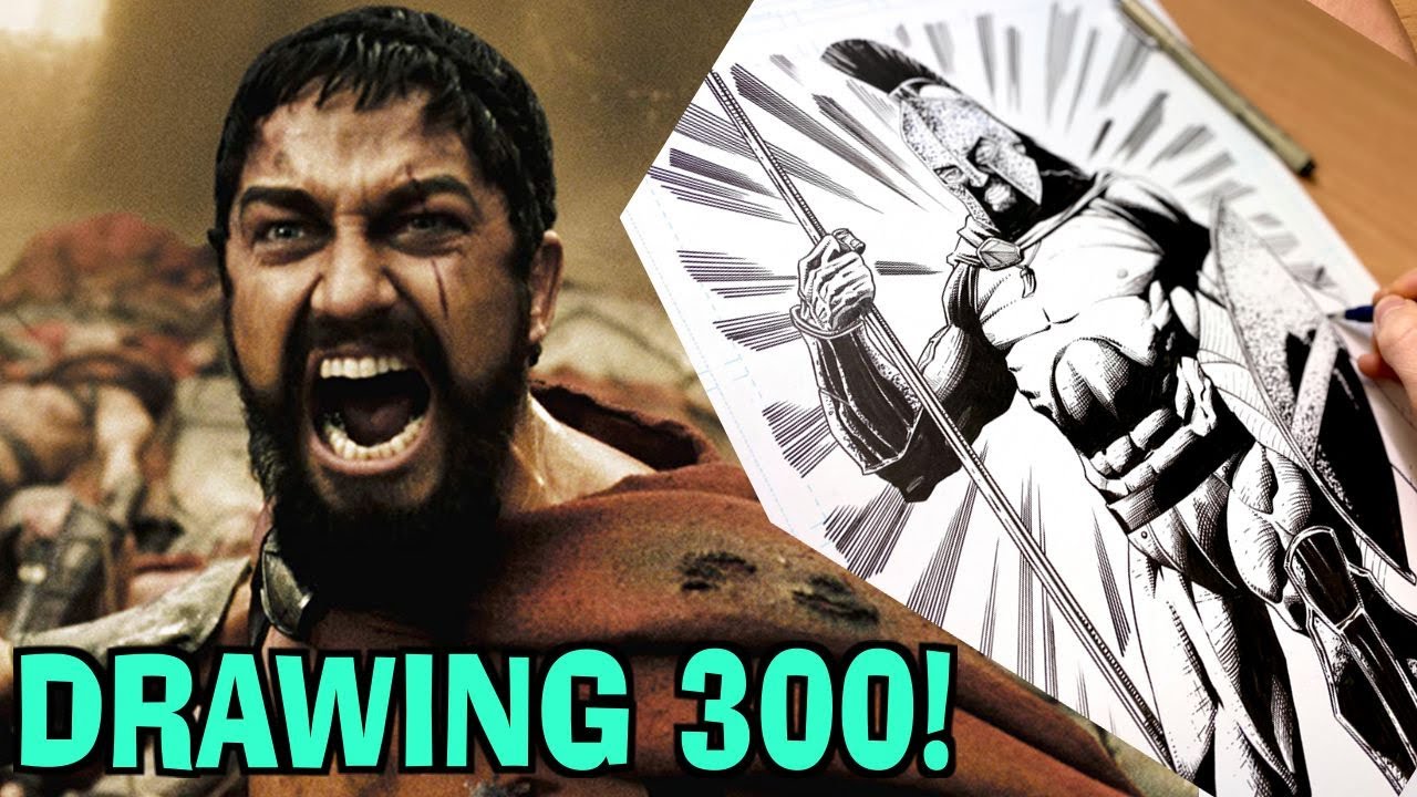 Create comics meme 300 Spartans this is sparta, king Leonidas