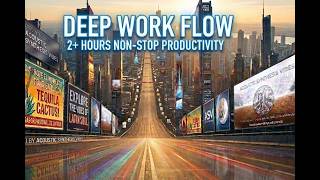 Deep Work Flow: 2+ Hours of Energetic Acoustic Guitar | Focus & High-Octane Productivity