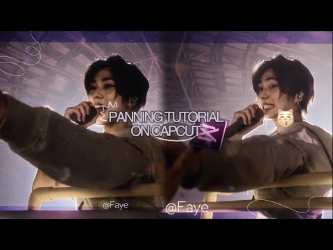 PANNING tutorial on CAPCUT | yourmina