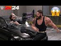WWE 2K24 - Braun Strowman Destroys Dirty Dominik Mysterio at Backstage | Gameplay