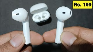 Meesho i7s TWS Airpods Review And Unboxing | i7s TWS Earbuds Review