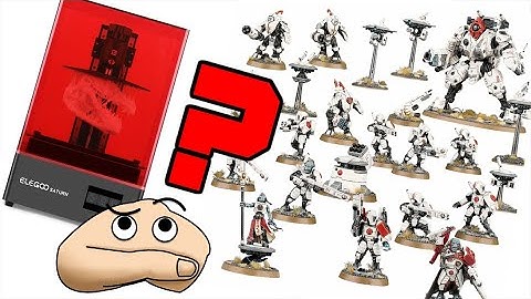 Can you 3D Print a Tau Combat Patrol box?