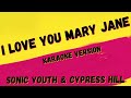 ✯ SONIC YOUTH & CYPRESS HILL ✯ I LOVE YOU MARY JANE ✯ KARAOKE VERSION ✯